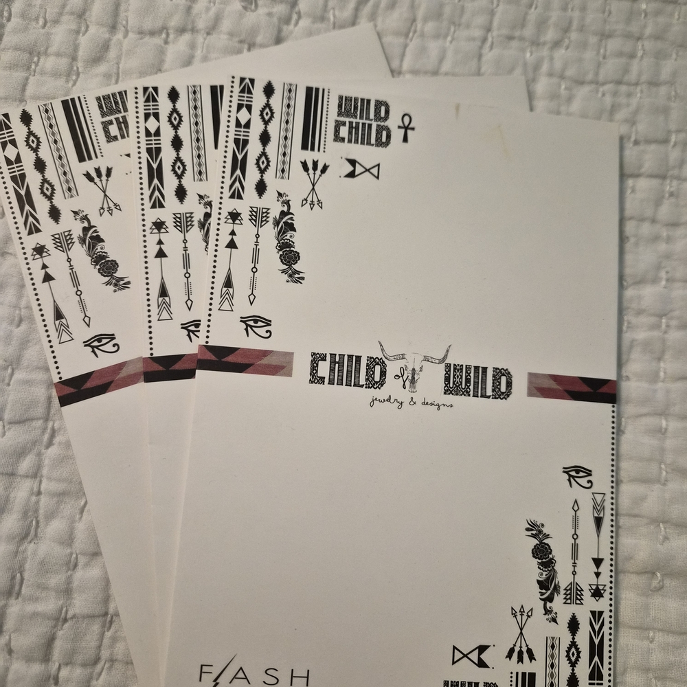 Child of Wild Jewelry Design Cards